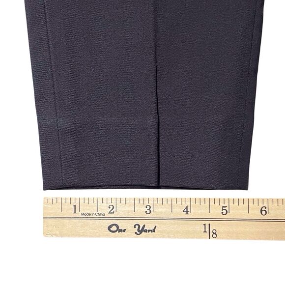 NWT Everlane The Bi-Stretch Work Pant Women's Size 6 Black Ankle Size Zip - Picture 15 of 16